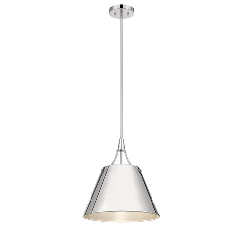 Willis One Light Pendant in Polished Nickel (51|7-4499-1-109)