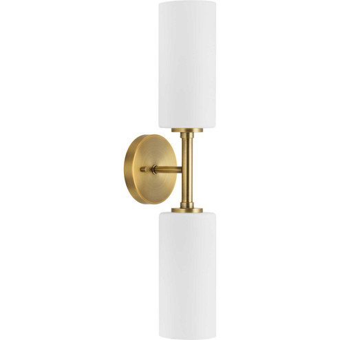 Cofield Two Light Wall Bracket in Vintage Brass (54|P710116-163)