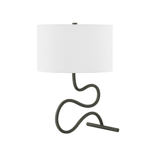 Veranda One Light Table Lamp in French Iron (67|PTL3822-FRN)
