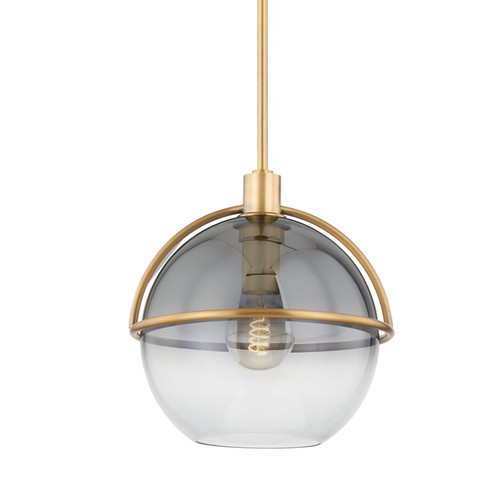Ivins One Light Pendant in Patina Brass (67|F9412-PBR)
