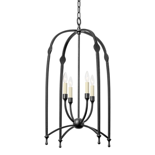 Rhett Four Light Lantern in Black Iron (67|F8821-BI)