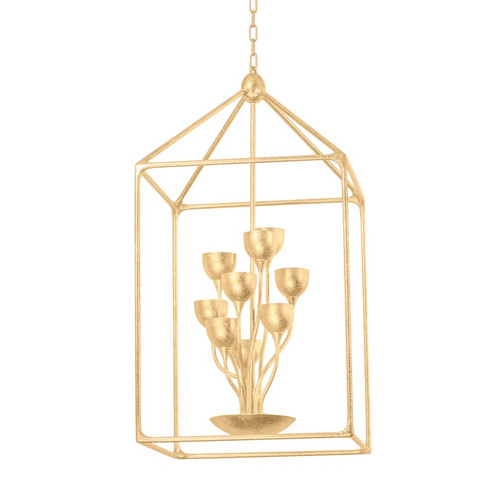 Westwood 12 Light Lantern in Vintage Gold Leaf (67|F7439-VGL)