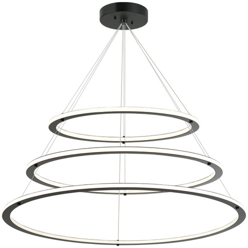 Victoria LED Pendant in Black (423|C66196BK)