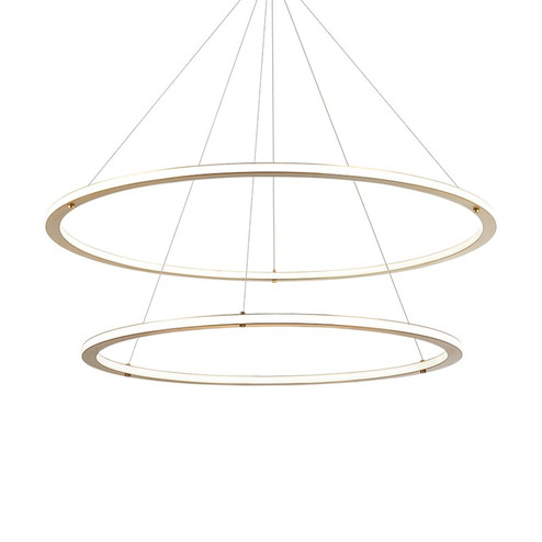 Victoria LED Pendant in Brushed Gold (423|C66172BG)