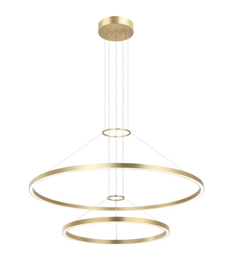 O'Hara LED Chandelier in Brushed Gold (423|C30864BG)