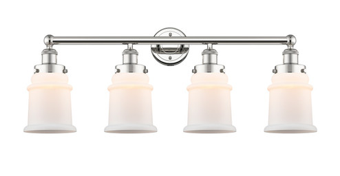 Edison Four Light Bath Vanity in Polished Nickel (405|616-4W-PN-G181)