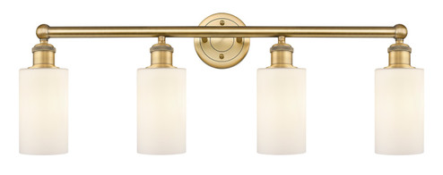 Edison Four Light Bath Vanity in Brushed Brass (405|616-4W-BB-G801)