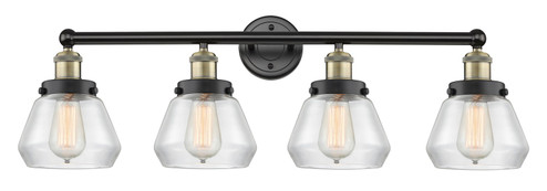 Edison Four Light Bath Vanity in Black Antique Brass (405|616-4W-BAB-G172)