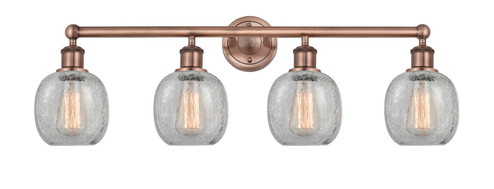 Edison Four Light Bath Vanity in Antique Copper (405|616-4W-AC-G105)