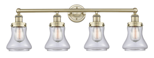 Edison Four Light Bath Vanity in Antique Brass (405|616-4W-AB-G192)