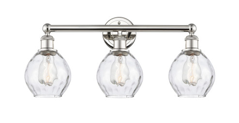 Edison Three Light Bath Vanity in Polished Nickel (405|616-3W-PN-G362)