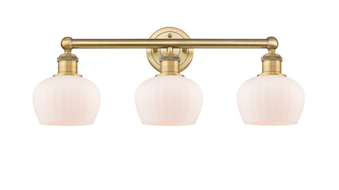 Edison Three Light Bath Vanity in Brushed Brass (405|616-3W-BB-G91) Edison Three Light Bath Vanity in Brushed Brass (405|616-3W-BB-G91)