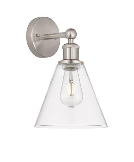 Edison One Light Wall Sconce in Satin Nickel (405|616-1W-SN-GBC-82)
