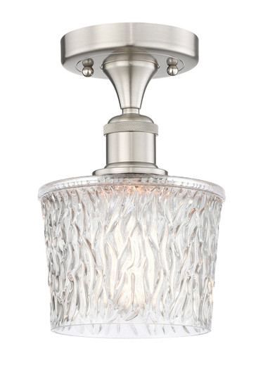 Edison One Light Semi-Flush Mount in Satin Gold (405|616-1F-SG-G402)