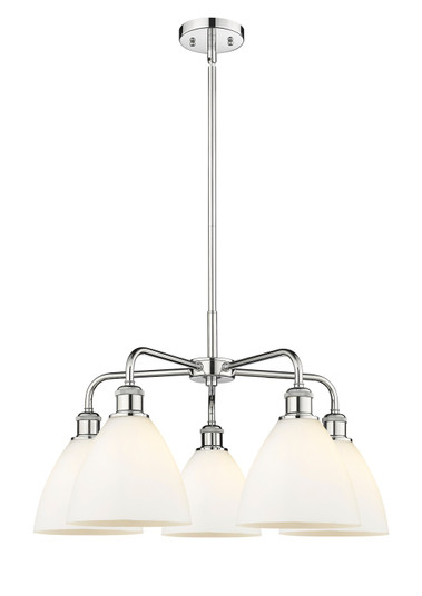 Ballston Five Light Chandelier in Polished Chrome (405|516-5CR-PC-GBD-751)