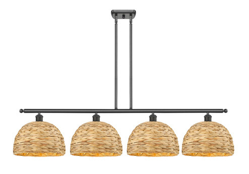 Ballston Four Light Pendant in Oil Rubbed Bronze (405|516-4I-OB-RBD-12-NAT)