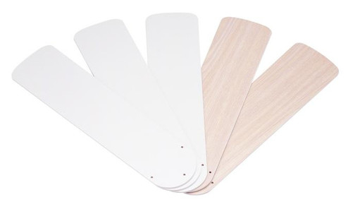 Fan Blades 42'' Reversible Fan Blades in White/Bleached Oak (88|7741100)