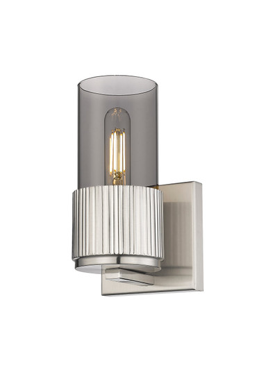 Downtown Urban One Light Wall Sconce in Satin Nickel (405|428-1W-SN-G428-7SM)