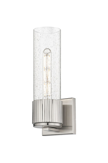 Downtown Urban One Light Wall Sconce in Satin Nickel (405|428-1W-SN-G428-12SDY)