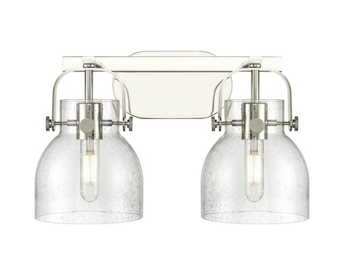 Downtown Urban LED Bath Vanity in Polished Nickel (405|423-2W-PN-G412-6SDY)