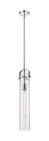 Downtown Urban LED Pendant in Polished Nickel (405|413-1SS-PN-G413-1S-4CL)