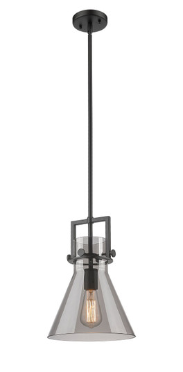 Downtown Urban One Light Mini Pendant in Matte Black (405|411-1SM-BK-G411-10SM)