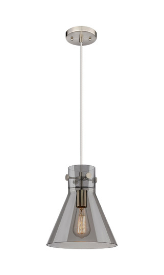 Downtown Urban One Light Pendant in Satin Nickel (405|410-1PM-SN-G411-10SM)