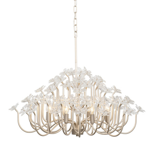 Wildflower Eight Light Chandelier in Gold Dust/Artifact (137|378C08GDAR)