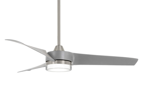 Veer 56'' Ceiling Fan in Brushed Nickel With Silver Blades (15|F692L-BN/SL) Veer 56'' Ceiling Fan in Brushed Nickel With Silver Blades (15|F692L-BN/SL)