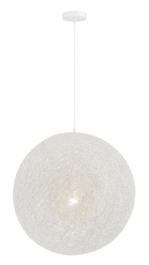 Entwined One Light Pendant in Matte White (42|P5571-44B)