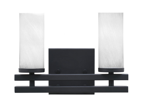 Belmont Two Light Bathroom Lighting in Matte Black (200|2712-MB-811)