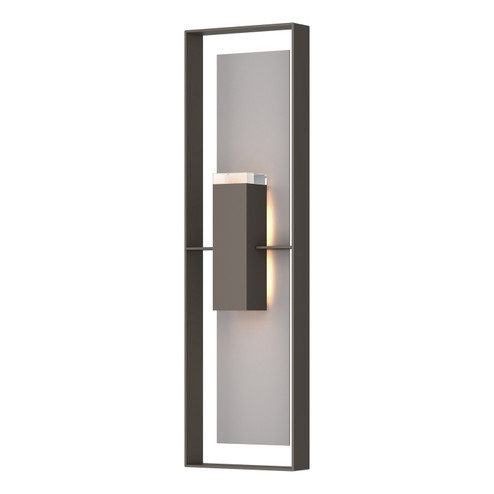 Shadow Box Two Light Outdoor Wall Sconce in Coastal Dark Smoke (39|302608-SKT-77-78-ZM0736)
