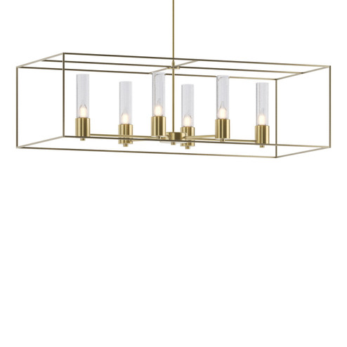 Portico Six Light Pendant in Modern Brass (39|138940-SKT-MULT-86-84-II0392)