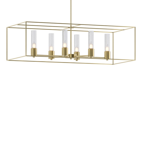 Portico Six Light Pendant in Modern Brass (39|138940-SKT-MULT-86-02-II0392)