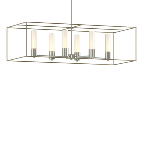 Portico Six Light Pendant in Sterling (39|138940-SKT-MULT-85-84-GG0392)