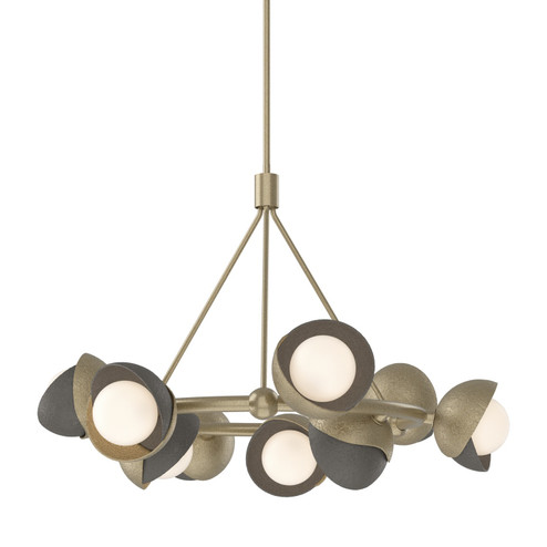 Brooklyn Nine Light Pendant in Soft Gold (39|131068-SKT-MULT-84-07-GG0711)