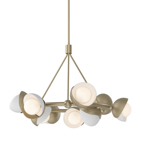Brooklyn Nine Light Pendant in Soft Gold (39|131068-SKT-MULT-84-02-GG0711)