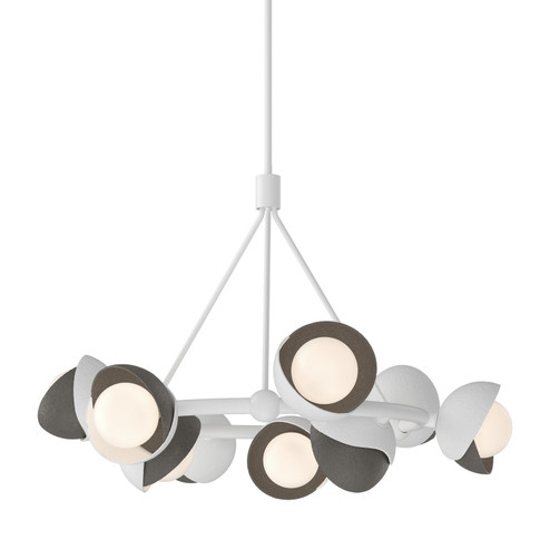 Brooklyn Nine Light Pendant in White (39|131068-SKT-MULT-02-07-GG0711)