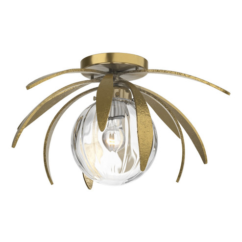 Dahlia One Light Semi-Flush Mount in White (39|124350-SKT-02-GG0631)