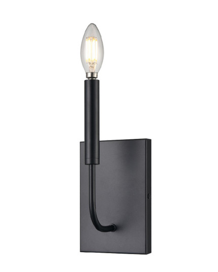 Olivia One Light Wall Sconce in Multiple Finishes And Graphite (214|DVP44001MF+GR)