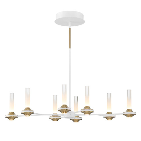 Torcia LED Chandelier in White (40|45714-023)