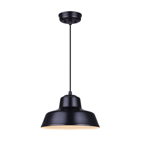 Levi One Light Pendant in Matte Black (387|IPL1095A01BK)