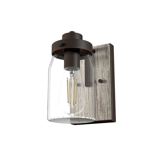 Devon Park One Light Wall Sconce in Onyx Bengal (47|48017)