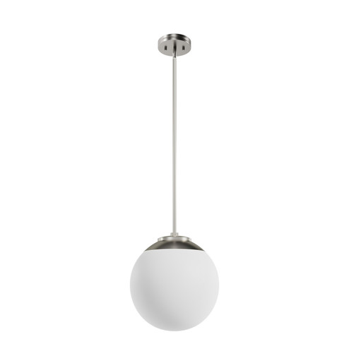 Hepburn One Light Pendant in Brushed Nickel (47|19848)