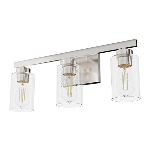 Hartland Three Light Vanity in Brushed Nickel (47|13077)