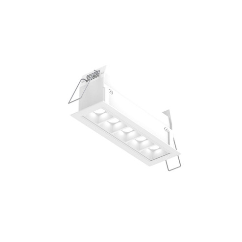 PinPoint Recessed Linear with 5 Mini Spot Lights in AWH (429|MSL5-CC-AWH)