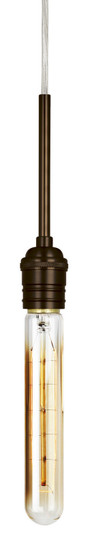 Retro Tubular LED Pendant in Bronze (408|PD157ABZLA12M)