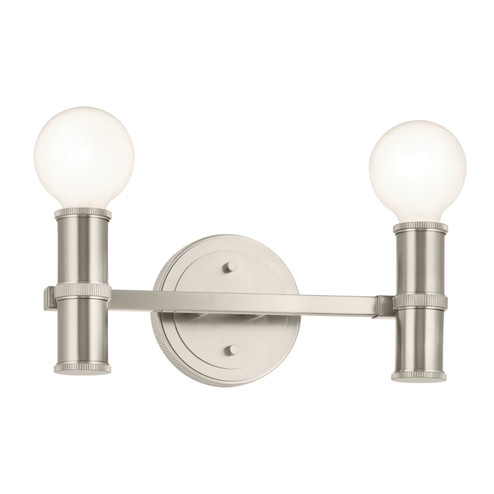 Torche Two Light Bath in Brushed Nickel (12|55158NI)