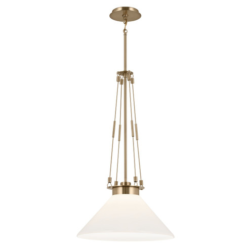 Albers One Light Pendant in Champagne Bronze (12|52581CPZ)