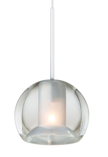 Gracie One Light Pendant in White (408|PD093FRWHX2M)